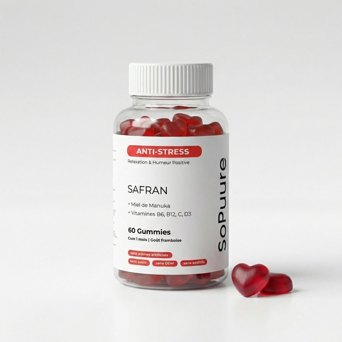 Gummies anti - stress au safran - SoPuure